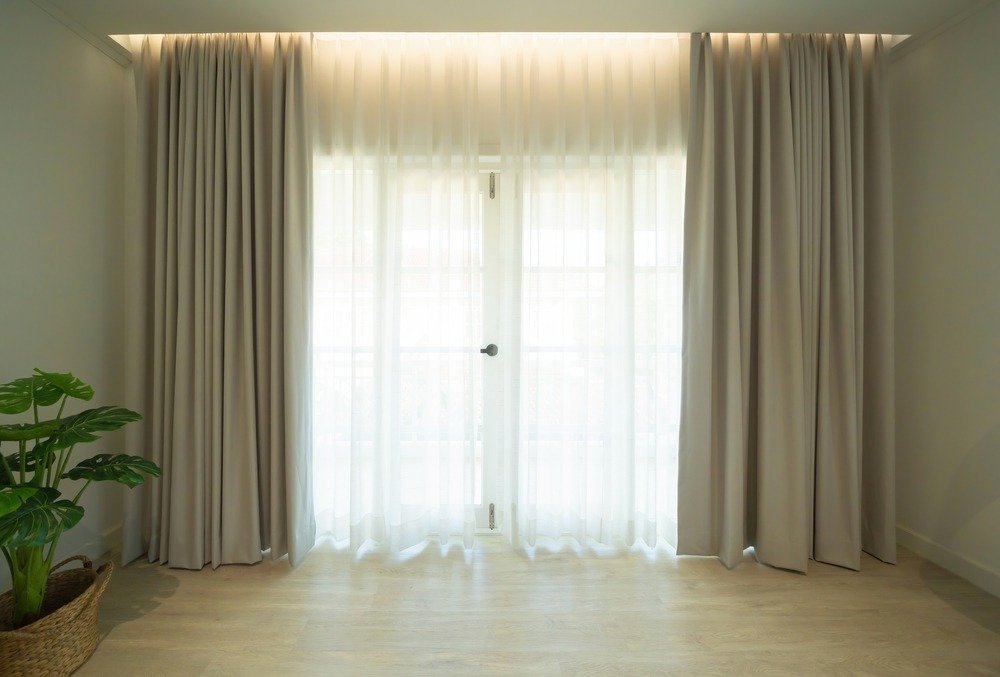 Cortinas plisadas o de tachones